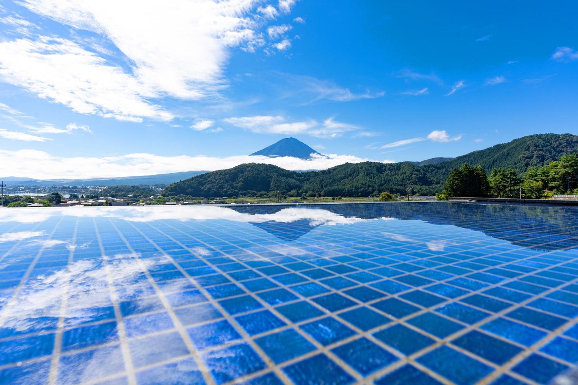 Fuji View And Spa Resort Tsumugi Kawaguchiko Fujikawaguchiko Exterior foto