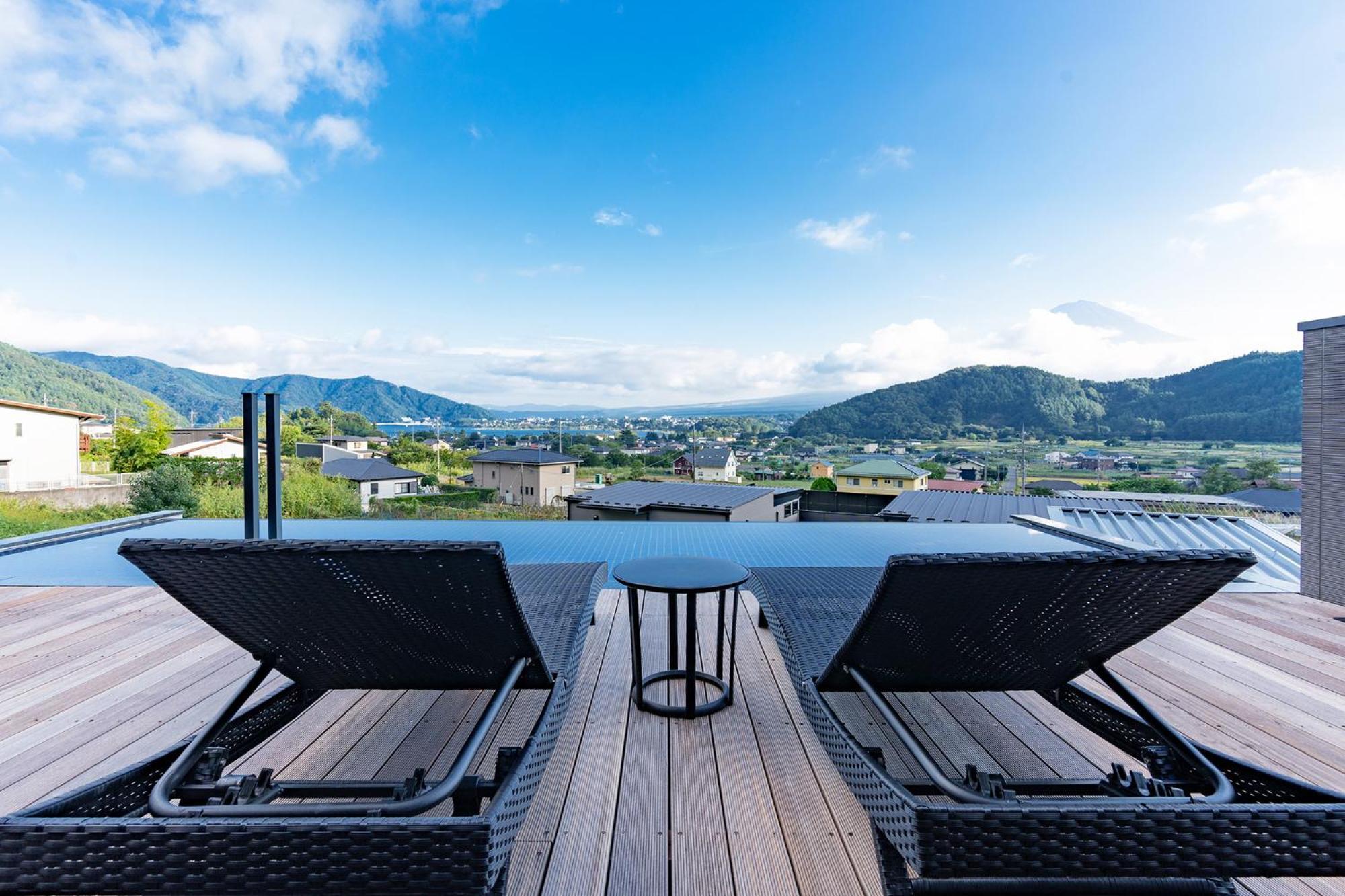 Fuji View And Spa Resort Tsumugi Kawaguchiko Fujikawaguchiko Exterior foto